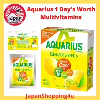 เครื่องดื่มวิตามินที่จำเป็น สำหรับ 1 วัน แบบผง Aquarius 1 Days worth Multivitamins