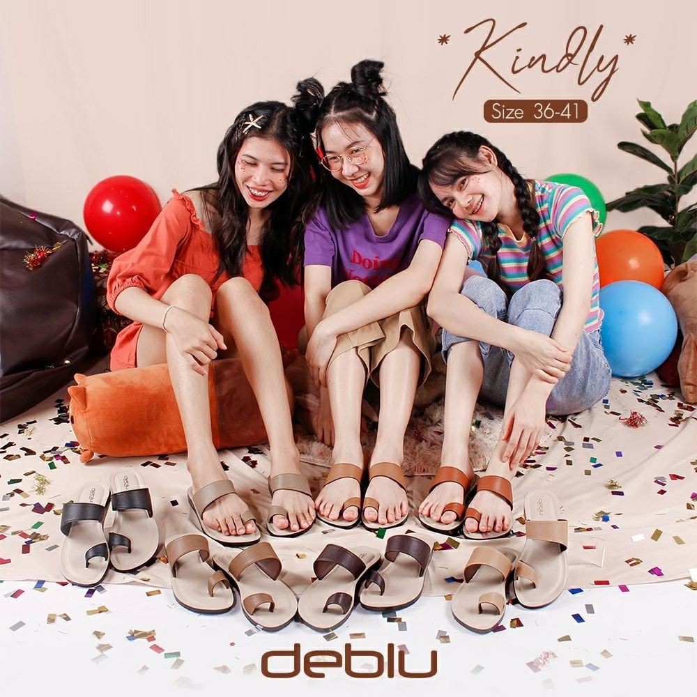 รองเท้าแตะสวมหญิง deblu เดอบลู L5015