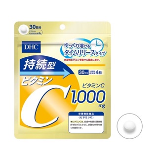 DHC vitamin C Sustainable 1,000 mg 120 เม็ด (สำหรับ 30 วัน)