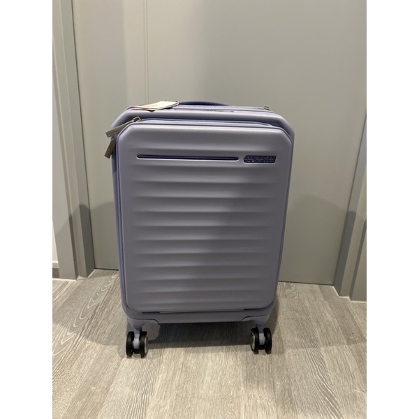 used AMERICAN TOURISTER กระเป๋าเดินทางล้อลาก (19นิ้ว) รุ่น FRONTEC SPINNER 54/19 EXP TSA