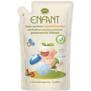 Enfant Organic Tea Tree Oil Nipple & Bottle Cleanser ผลิตภัณฑ์ล้างขวดนม จุกนม และของเล่นเด็ก