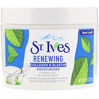 St. Ives, Renewing Collagen &amp; Elastin Moisturizer, 10 oz (283 g)