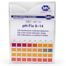 แถบทดสอบ pH 0-14 MN/pH Paper/pH Paper MN