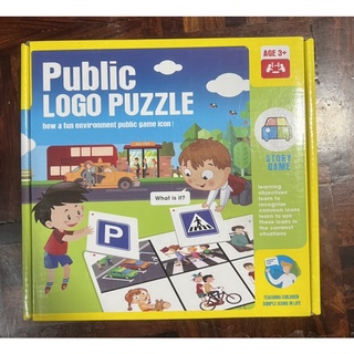 public logo puzzle  เกมส์เรียนรู้เครื่องหมายสาธารณะ