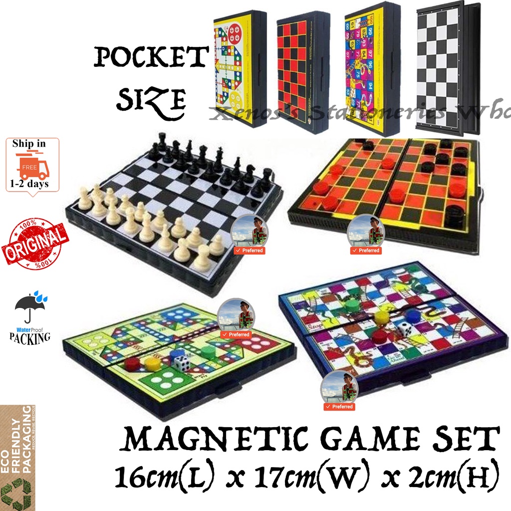 [ 24 ชุด ] MAGNETIC GAME SET / CHILDHOOD MEMORIES GAME [POCKET SIZE]