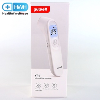 Yuwell Infrared Thermometer YT-1 เครื่องวัดอุณหภูมิอินฟราเรด แบบยิงหน้าผาก ไม่สัมผัสผิว