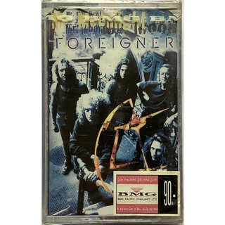 Cassette Tape เทปคาสเซ็ตเพลง Foreigner อัลบั้ม Mr. Moonlight ลิขสิทธิ์ ซีล