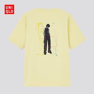 เสื้อยืดผ้าฝ้ายพิมพ์ลายขายดี พร้อมส่ง Uniqlo เสื้อยืดแขนสั้นพิมพ์ลาย Music Troye Sivan สําหรับผู้หญิง (Ut) 43790