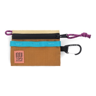 Topo Designs กระเป๋า รุ่น ACCESSORY BAG MICRO MOUNTAIN HEMP/BONE BROWN