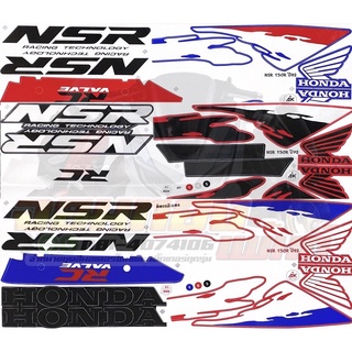 สติ๊กเกอร์ติดรถมอเตอร์ไซค์ HONDA NSR 1992 สติ๊กเกอร์NSR ปี 1992