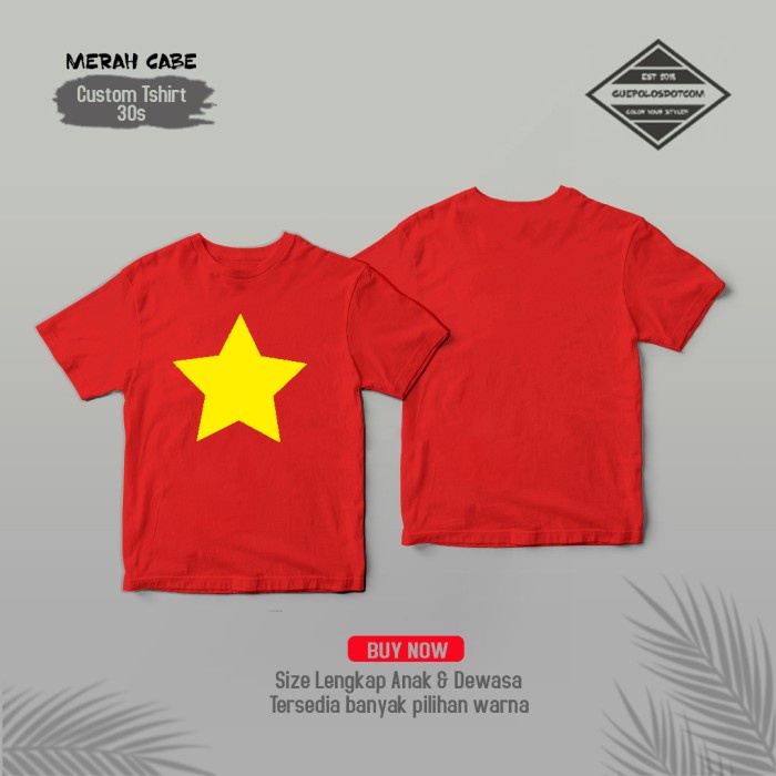 เสื้อยืด VIETAM SOUVENIR - VIETNAM SOUVENIR TSHIRT STAR FLAG 3