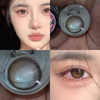 ✨Brown ขนาดตาโต (Bigeyes) ☀️กรองแสง uv ✔️จดทะเบียนถูกต้อง 🇰🇷คอนแทคเลนส์สัญชาติเกาหลี🇰🇷