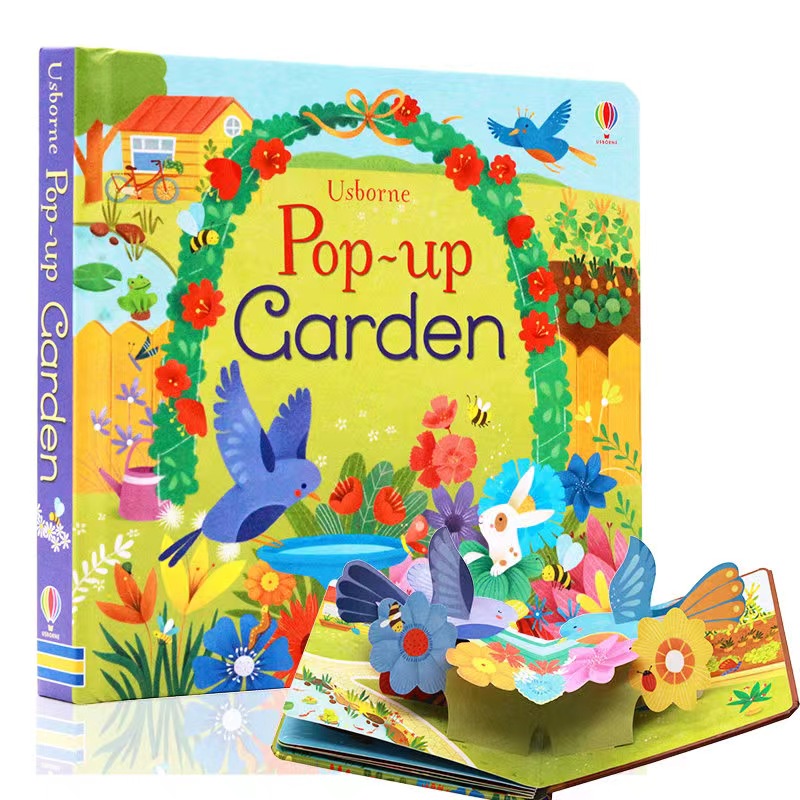 หนังสือนิทานPOP UP 3D book หนังสือเด็กภาษาอังกฤษ ภาพสามมิติ สีสันสดใส เสริมพัฒนาการเด็กกระตุ้นการเรียนรู้ภาษาอังกฤษได้ดี