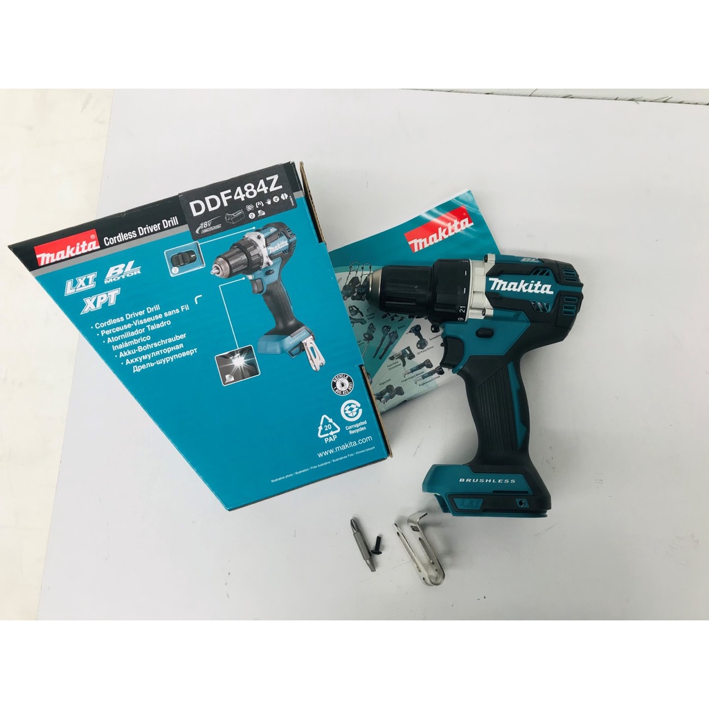 Makita สว่านไขควงไร้สาย 18V  DDF484Z ตัวเปล่า BL #NT