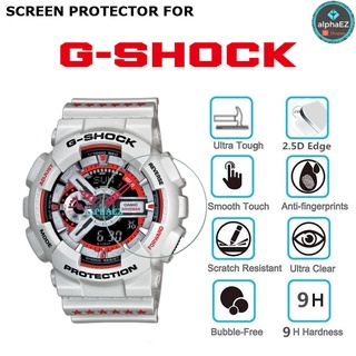 Casio G-Shock GA-110EH-8A ERIC HAZE Series 9H กระจกกันรอยหน้าจอนาฬิกา GA-110 ฝาครอบกระจกนิรภัย ป้องกันรอยขีดข่วน