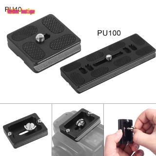 pu 40 pu 50 pu 60 pu 70 pu 100 quick release plate พร้อมสกรูขาตั้งกล้อง 1/4 นิ้ว