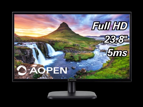 Monitor จอคอมพิวเตอร์ 23.8'' Aopen 24CL1Ybi (IPS, VGA, HDMI) By ACER 60Hz