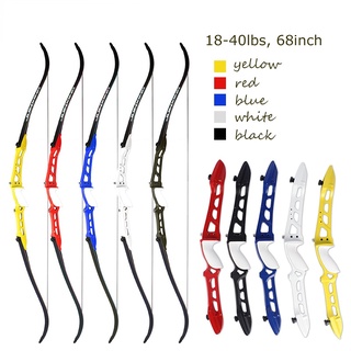 Junxing F158 68  Recurve Bow 18-40lbs จับกุม 23  อลูมิเนียม Riser จับ