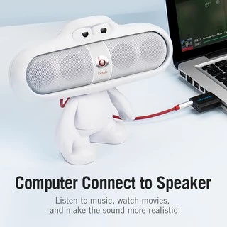 Vention USB ซาวน์การ์ด และตัวแยกซาวน์การ์ด เสียงสเตอริโอ และไมค์ ขนาด 3.5 มม อะแดปเตอร์เสียง USB