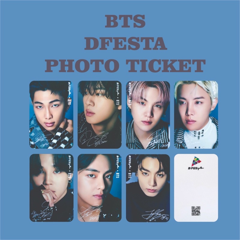 โฟโต้การ์ด BTS DFESTA TICKET