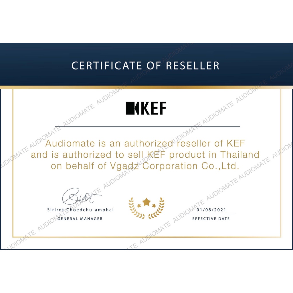 KEF R3 SPEAKER / ลําโพง Bookshelf ยี่ห้อ Kef รุ่น R 3/ รับประกัน 2 ปี โดย บริษัท Vgadz / AUDIOMATE #6