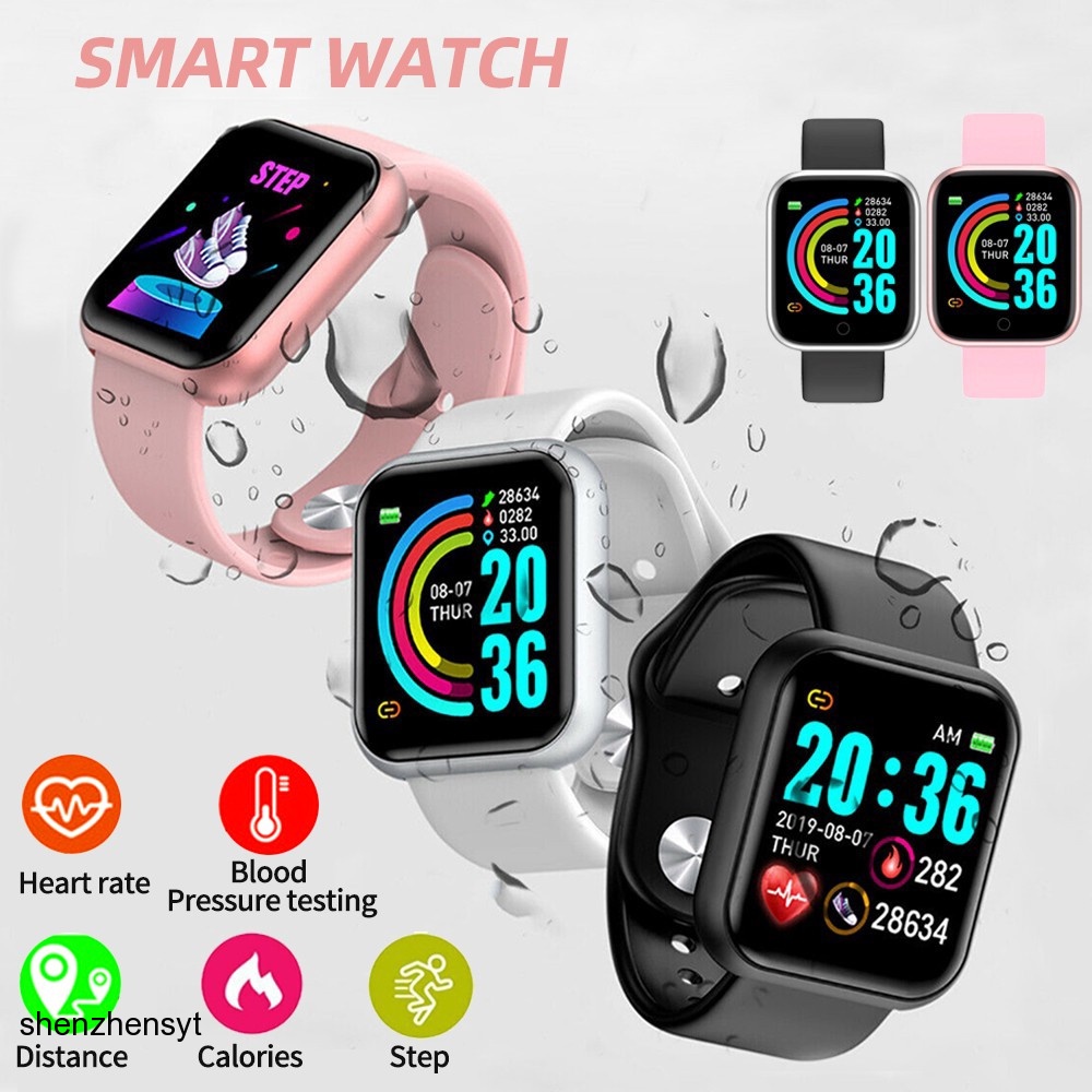 Xys smartwatch smart watch y68 นาฬิกาดิจิตอล สปอร์ตหญิง