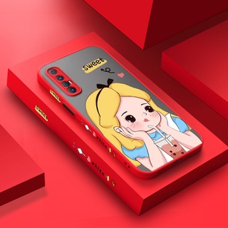 Oppo Reno 3 Pro 4G 5G เคส สาวนําโชค ซิลิโคน ฝ้า ใส เคสแข็ง เคสกันกระแทก นิ่ม