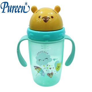 Pureen ถ้วยหลอดดูดพร้อมมือจับ (Winnie the Pooh) ขนาด 12 oz