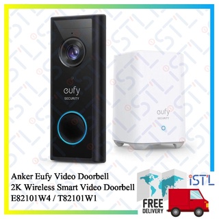 Eufy (by Anker) Video Doorbell 2K Wireless Smart Video Doorbell (Add-on Unit) T82101W1