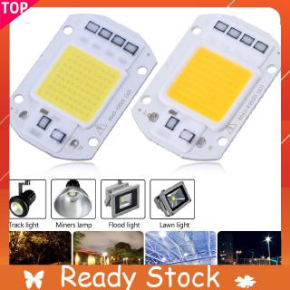 หลอดไฟพลังงานสูง 50 W AC 220 V COB LED สำหรับสปอตไลท์