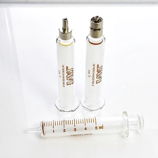 5 ml.[‼️รับประกันแตกเคลมได้โปรดอ่าน]หลอดฉีดยาแก้ว ( Glass Sy…