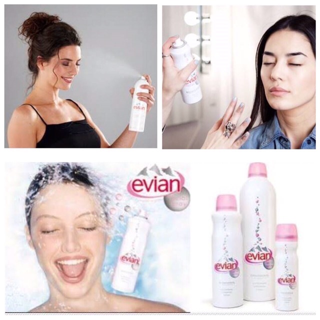 น้ำแร่เอเวียง Evian Brumisateur Facial Spray
