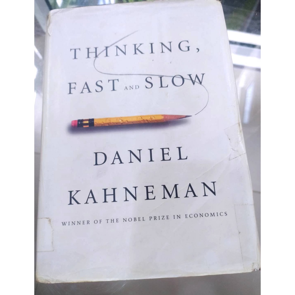 มือสอง Thinking, Fast and Slow by Daniel Kahneman ภาษาอังกฤษ ปกแข็ง