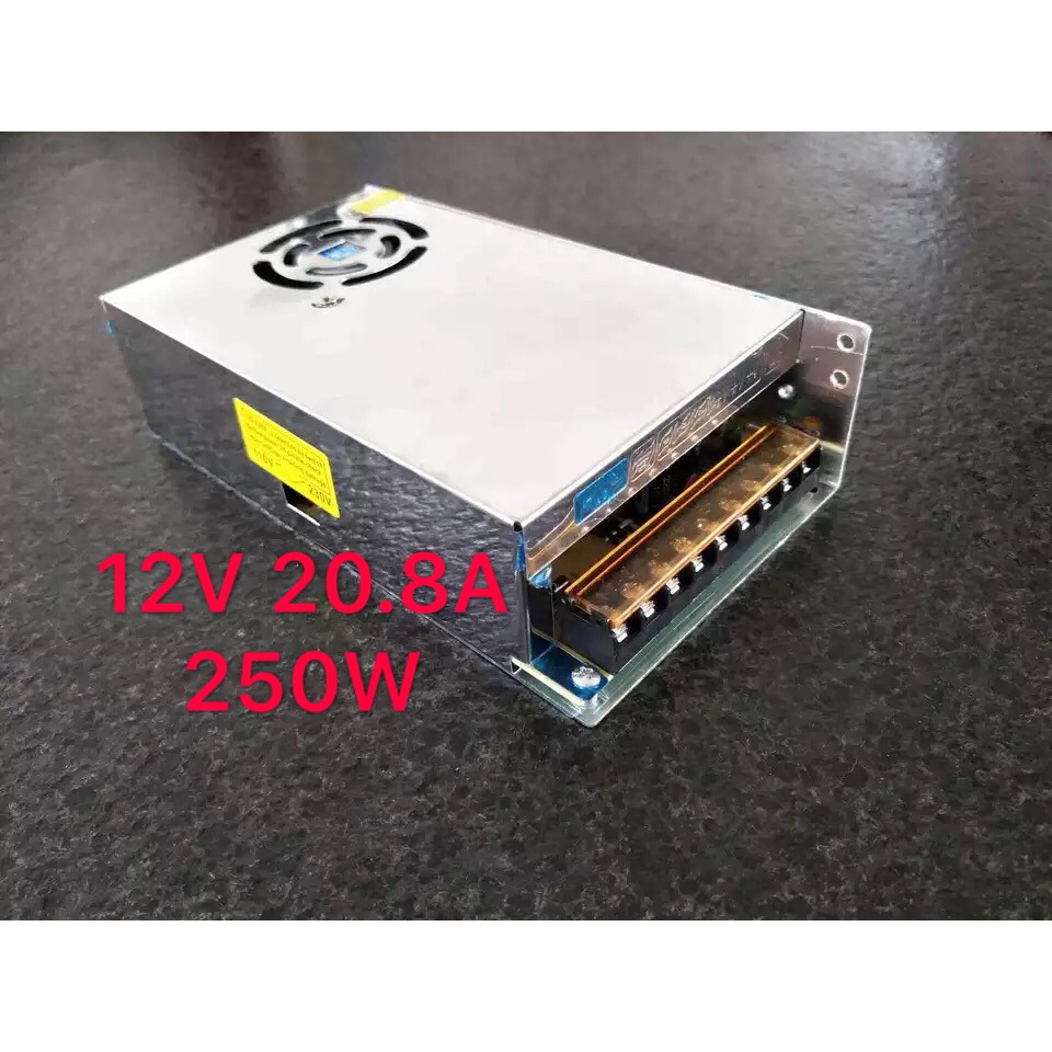 สินค้าแนะนำ Switching Power Supply สวิตชิ่งเพาเวอร์ซัพพลาย 12V 20.8A 250W(สีเงิน) ฐานเสาฟลายชีท HDMI cable USB ชุดน้ำมัน การ์ดรีดเดอร์อะแดปเตอร์