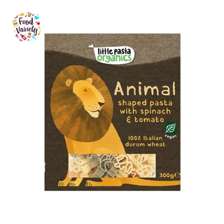 Little Pasta Organics Animal Shaped Pasta 300g ลิตเติ้ลพาสต้าออร์เเกนิค เส้นพาสต้าออร์เเกนิครูปสัตว์ต่างๆ 300g