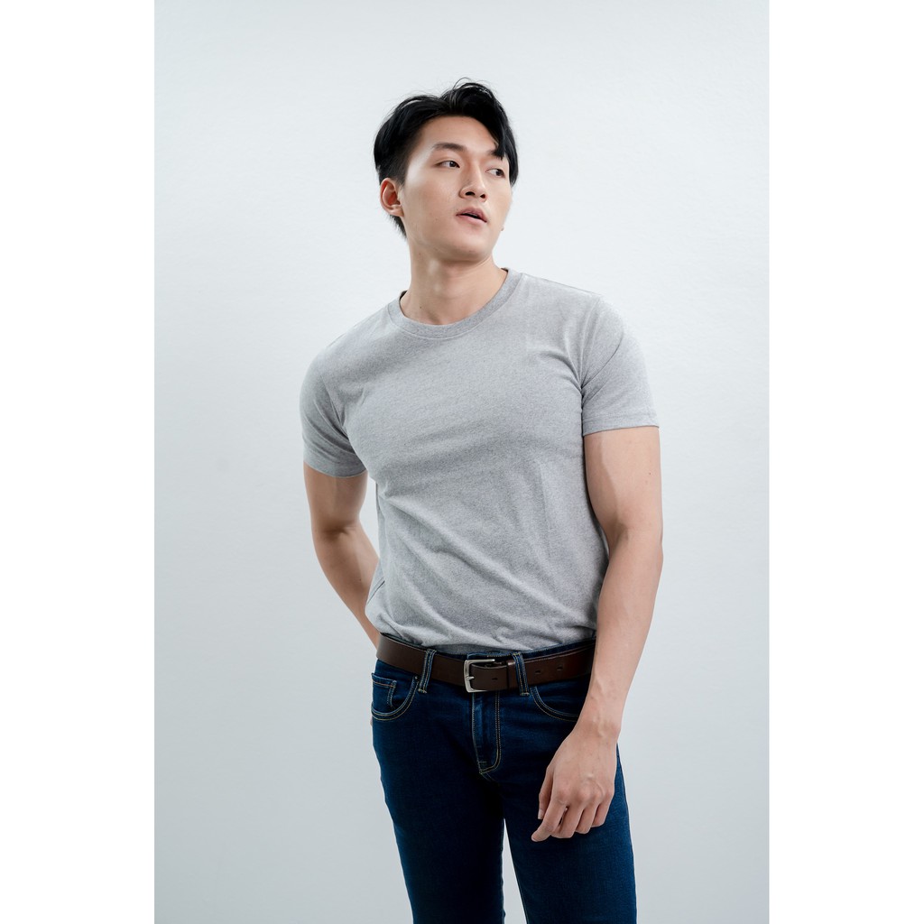 เสื้อยืดพรีเมี่ยมอย่างดีเกรดขึ้นห้าง ผ้า SUPERSOFT คอกลม เนื้อสัมผัสนุ่ม ผ้า cotton100% - รูปที่ 3