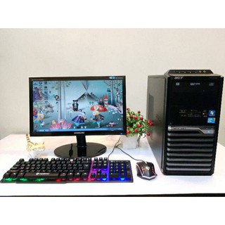 คอมพิวเตอร์ computer core i7 Ram 8 เคสคละรุ่น พร้อมใช้งาน เล่นเกม Pubg Freefrie Hon PB SF