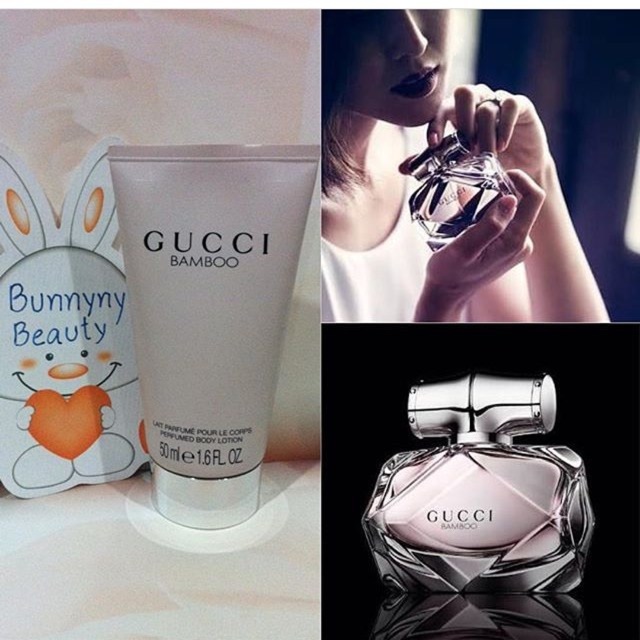 Gucci Bamboo Perfumed Body Lotion 50 ml Shopee Thailand