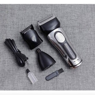 พร้อมส่ง 3 in 1 Rechargeable Electric Shaver Razor Hair Beard Trimmer