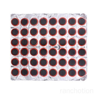 48pcs Tire Patch Rubber Bike Tyre Repair Pad Portable Tire Inner Tube Pad Bicycle Repair Accessory ranchotion