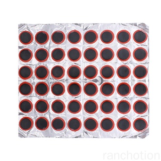 48pcs Tire Patch Rubber Bike Tyre Repair Pad Portable Tire Inner Tube Pad Bicycle Repair Accessory ranchotion