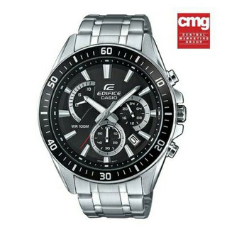 Casio Edifice นาฬิกาข้อมือผู้ชาย โครโนกราฟ สายแสตนเลส รุ่น EFR-552D-1AV