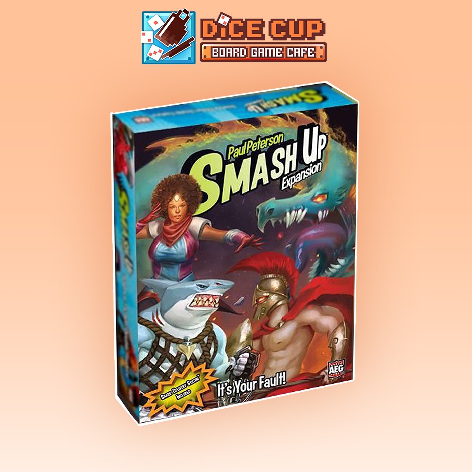 [ของแท้] Smash Up: It's Your Fault! Expansion Board Game