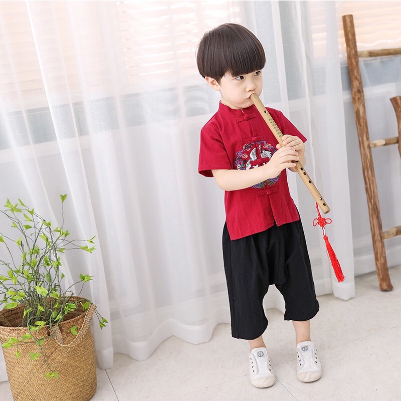 ชุดจีนเด็กชาย เด็กผู้หญิง หลายแบบ ส่งจากไทย (กทม)มีบริการส่งด่วนทุกวันค่ะ - รูปที่ 5