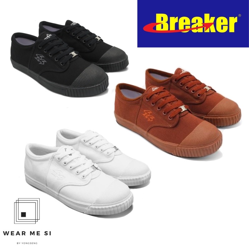 Breaker 4x4 รองเท้าผ้าใบนักเรียนเบรกเกอร์ ราคาพิเศษ ต้องการออกบิลแจ้งได้เลย