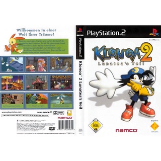 แผ่นเกมส์ PS2 Klonoa 2 Lunateas Veil   คุณภาพ ส่งไว (DVD)