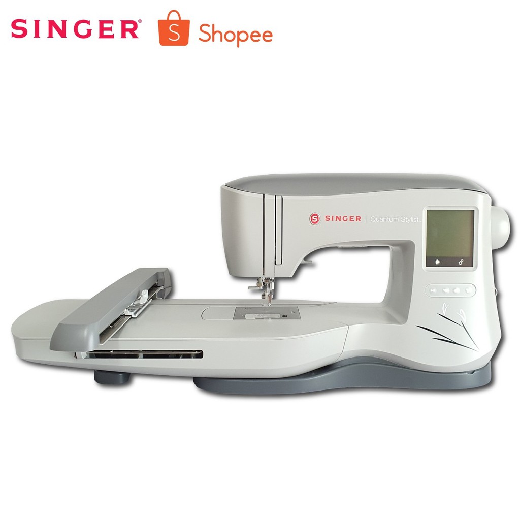 [รับประกัน2ปี] Singer จักรปักคอมพิวเตอร์ รุ่น EM200 ปักชื่อ โลโก้ ทัน ...