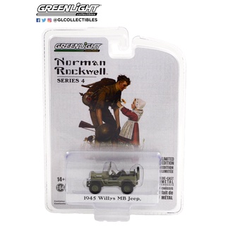 Greenlight 1/64 Normall Rockwell Series 4 1945 Willys MB Jeep 54060-A