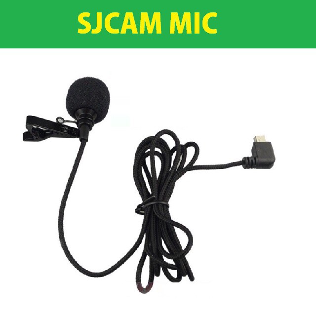 SJCAM ไมโครโฟนภายนอกสําหรับกล้องแอคชั่น/ ไมโครโฟนภายนอก (สําหรับ SJCAM SJ6 LEGEND/SJ7 Star/SJ360)