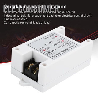 Ele Consumer Dc 12V รีโมทควบคุมสวิทช์รับส่งสัญญาณไร้สายสําหรับรถยนต์